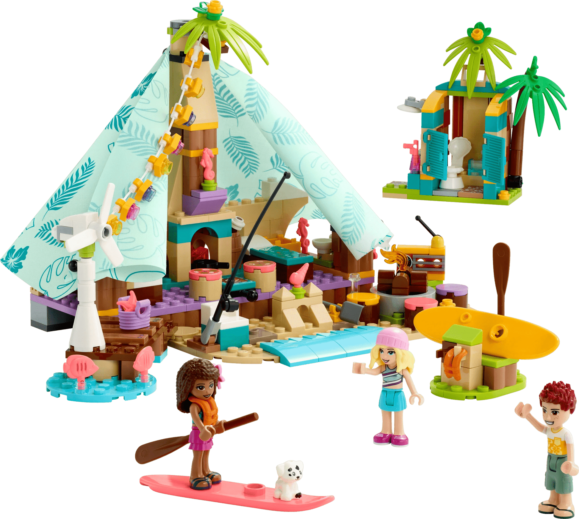 LEGO® Friends Beach Glamping Lego Lil Tulips