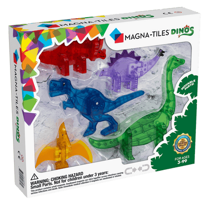 Magna-Tiles® Dinos 5-Piece Set Magna-Tiles Lil Tulips