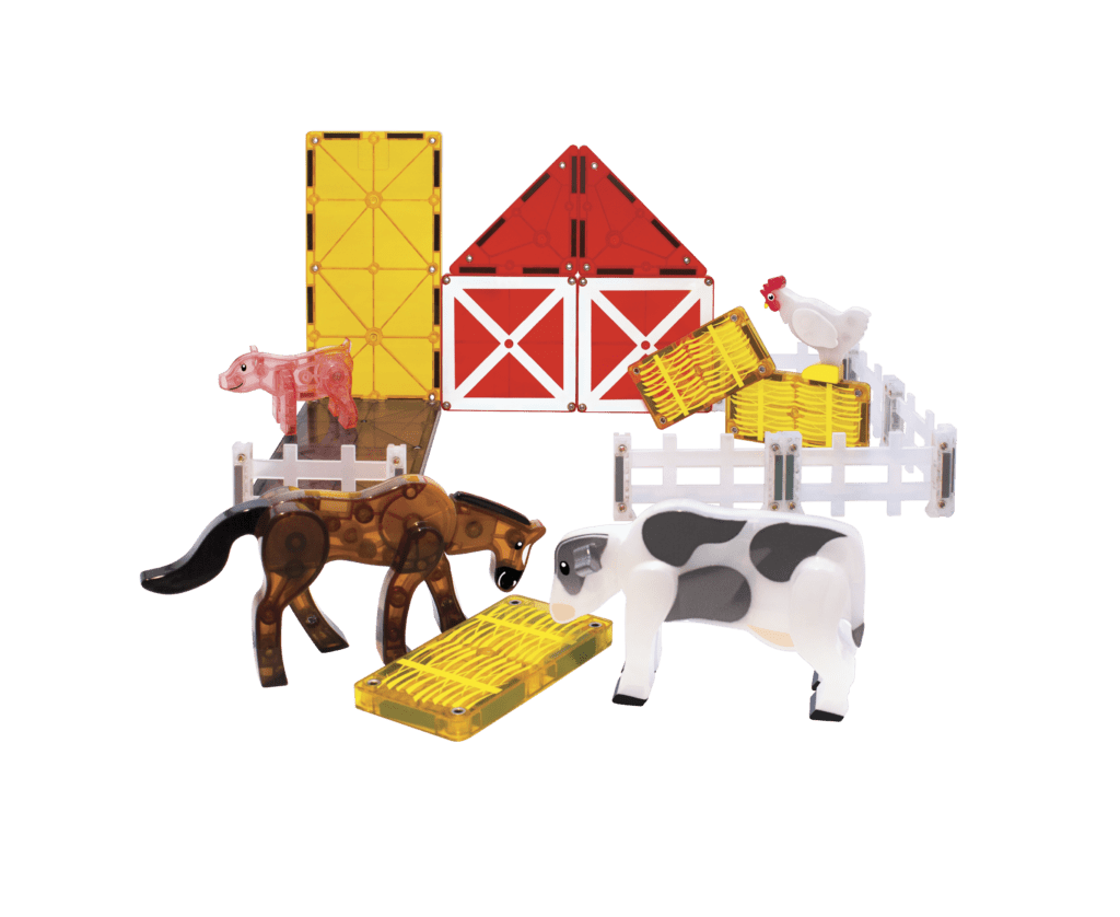 Magna-Tiles® Farm Animals 25-Piece Set Magna-Tiles Lil Tulips