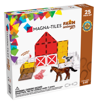 Magna-Tiles® Farm Animals 25-Piece Set Magna-Tiles Lil Tulips