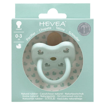 Mellow Mint Round Pacifier Hevea Hevea Lil Tulips