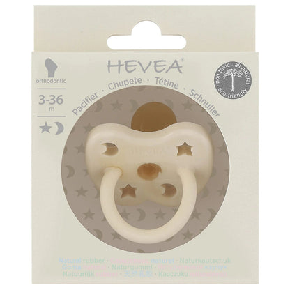 Milky White Orthodontic Pacifier Hevea Hevea Lil Tulips