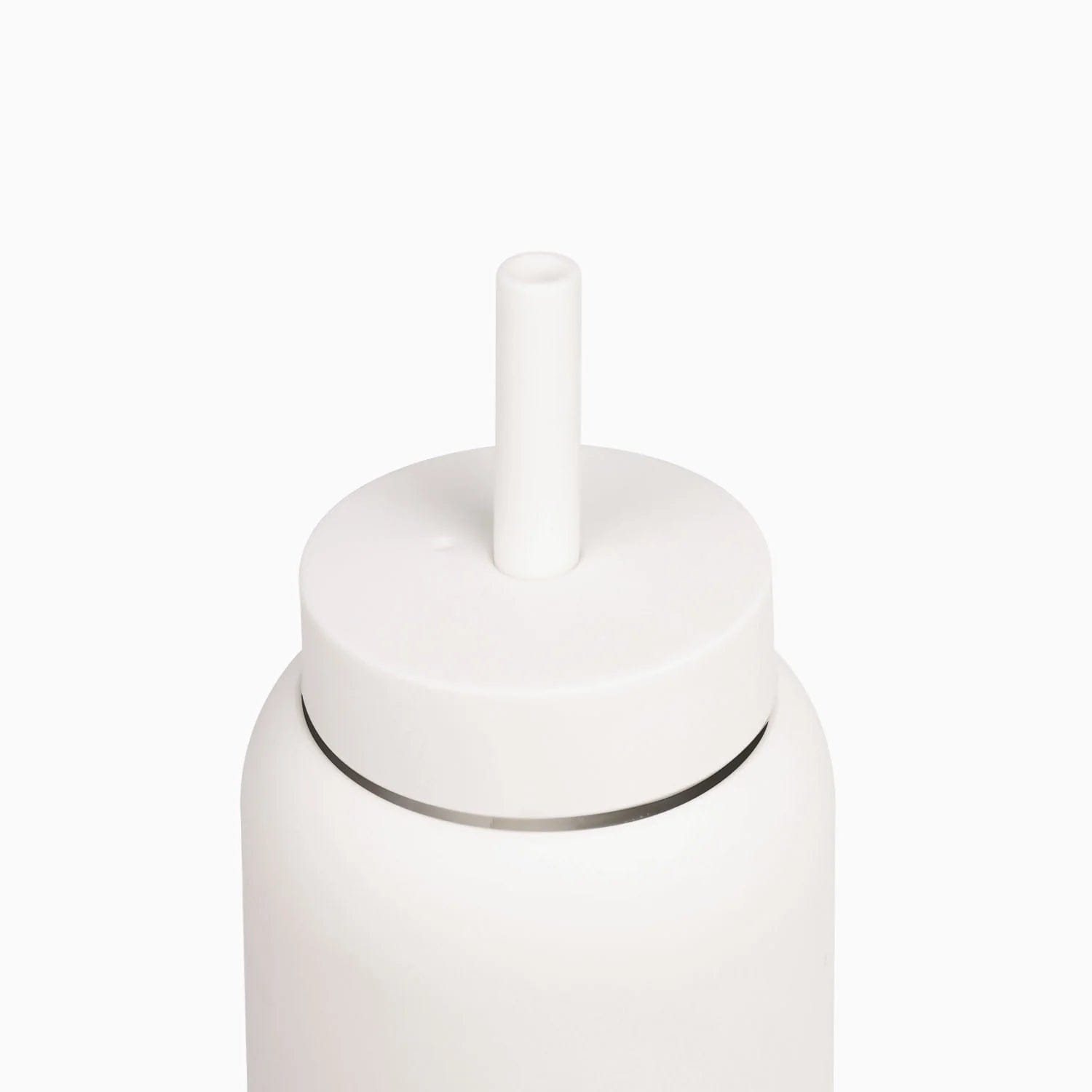 MINI Lounge Straw Cap - White bink Water Bottles Lil Tulips