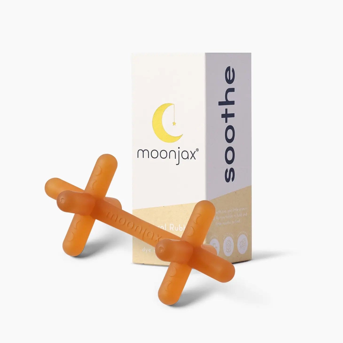 Moonjax® Baby Teether Natural Rubber Hevea Moonjax Lil Tulips