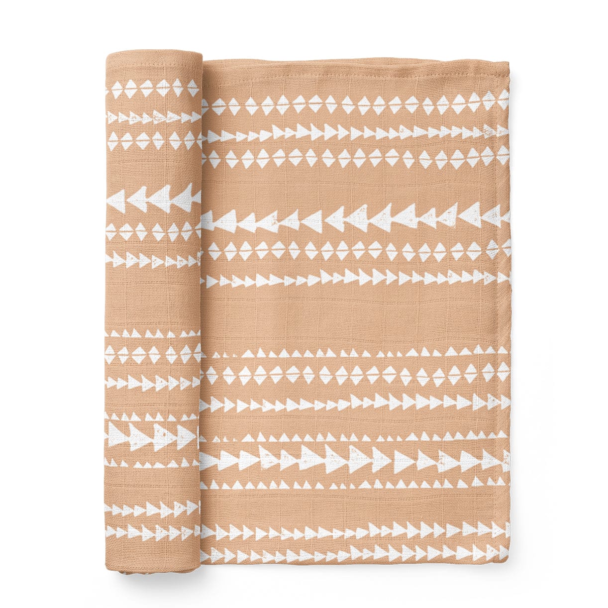 Muslin Swaddle Baby Blanket – Terrain Apricot Mini Wander Lil Tulips