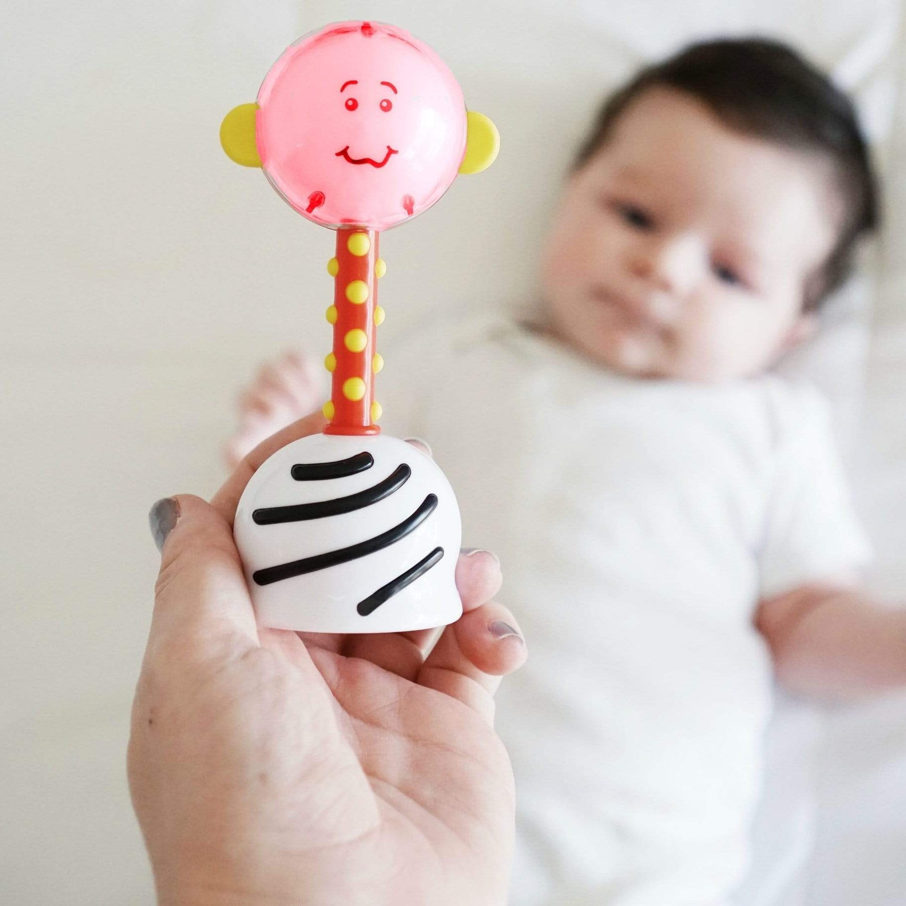 Smartnoggin nogginstik developmental rattle deals