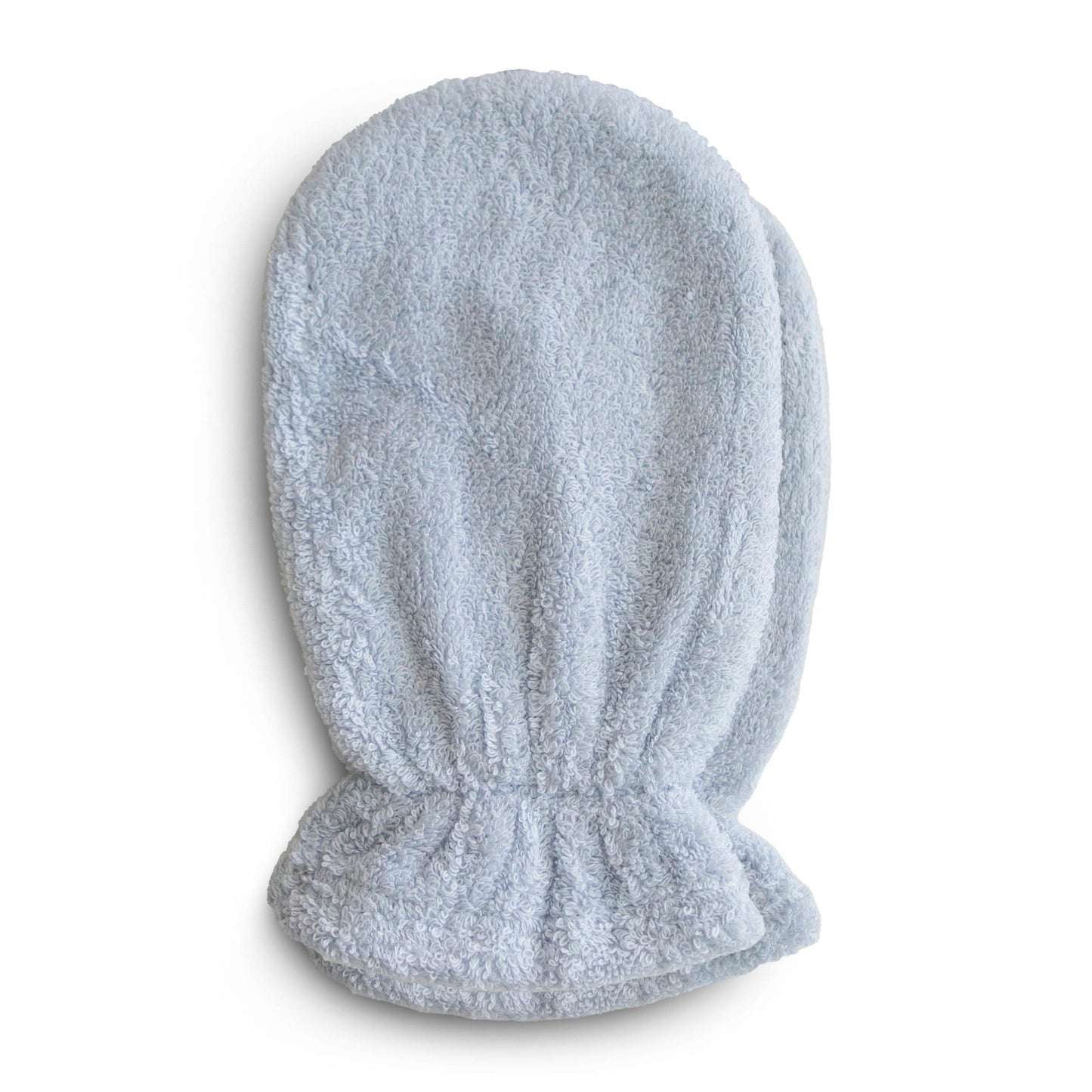 Organic Cotton Bath Mitt 2-Pack (Baby Blue) Mushie Lil Tulips