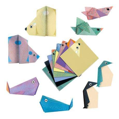 Origami Polar Animals Djeco Lil Tulips