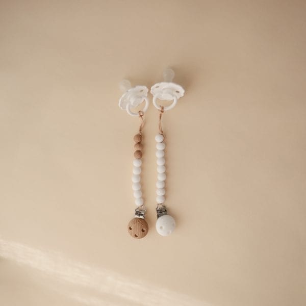 Pacifier Clip | Hera (Shifting Sands) Mushie Lil Tulips