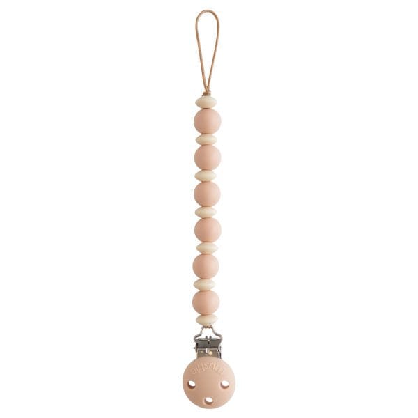 Pacifier Clip | Luna (Blush) Mushie Lil Tulips