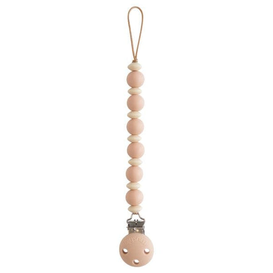 Pacifier Clip | Luna (Blush) Mushie Lil Tulips