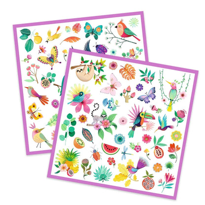 Paradise Stickers (160 Stickers) Djeco Lil Tulips