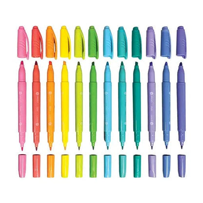 Pastel Hues Markers - Set of 12 OOLY Lil Tulips