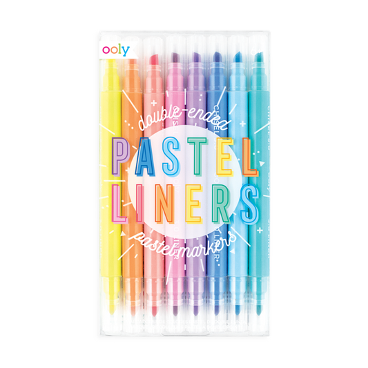 Pastel Liners Dual Tip Markers