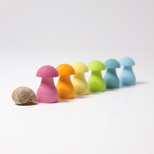 Pastel Mushrooms