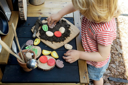 Pizza Toppings Sensory Play Stones Yellow Door US LLC Lil Tulips