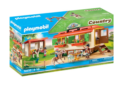 Pony Shelter with Mobile Home Playmobil Lil Tulips