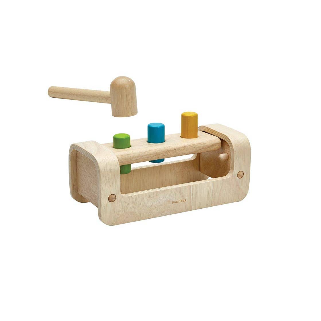 Pounding Bench Plan Toys Lil Tulips