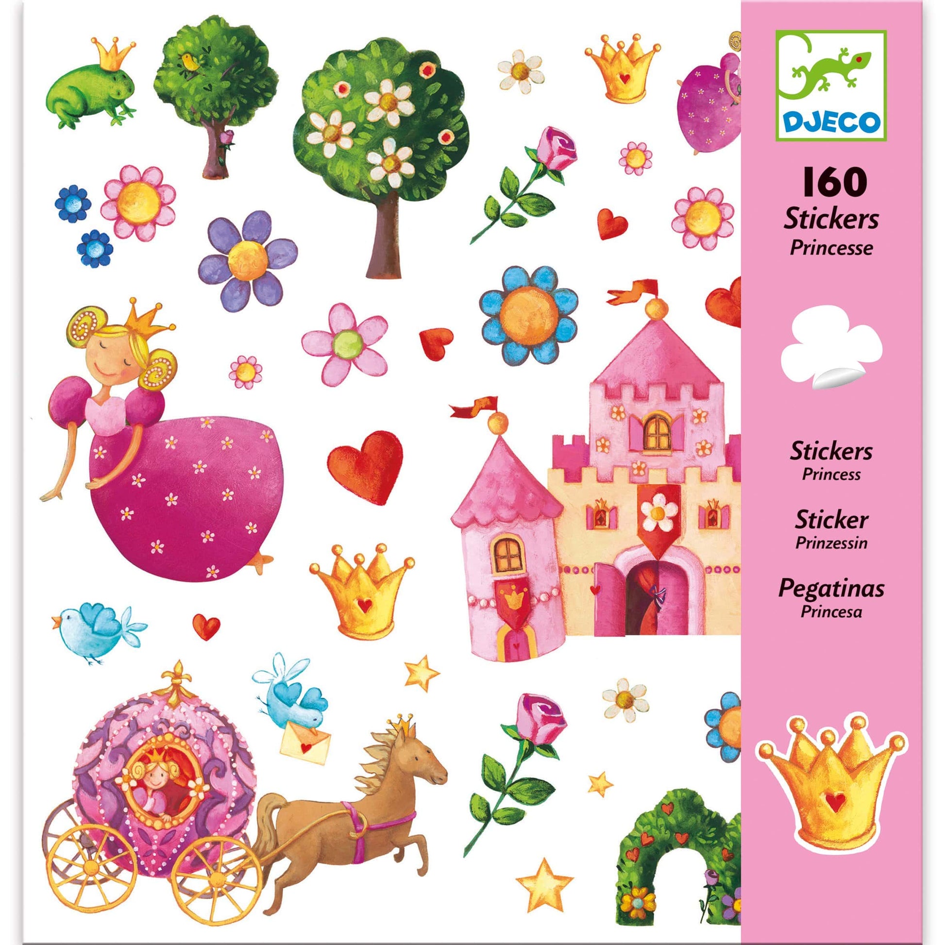 Princess Marguerite Stickers Djeco Lil Tulips