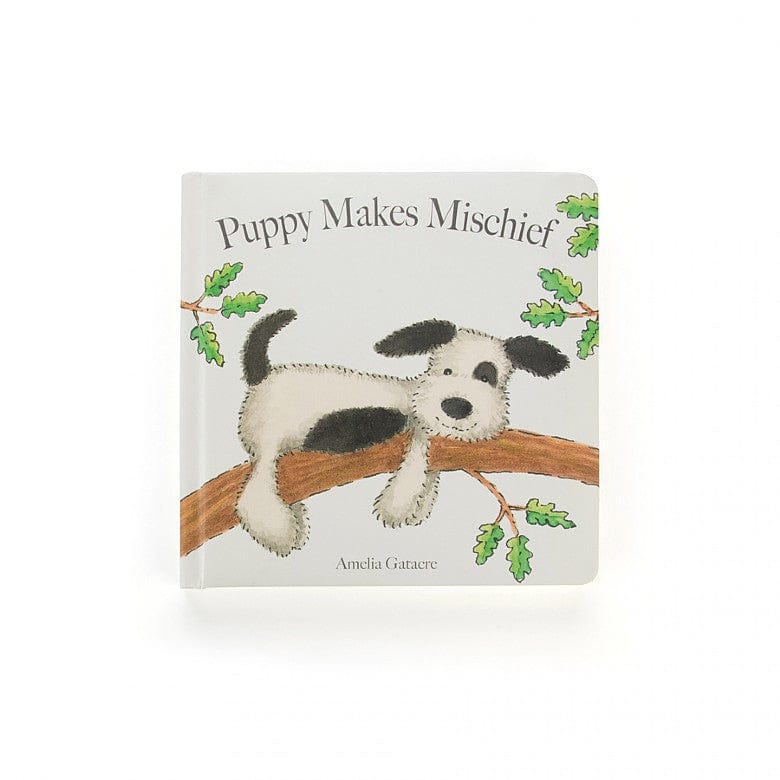 Puppy Makes Mischief Book JellyCat Lil Tulips