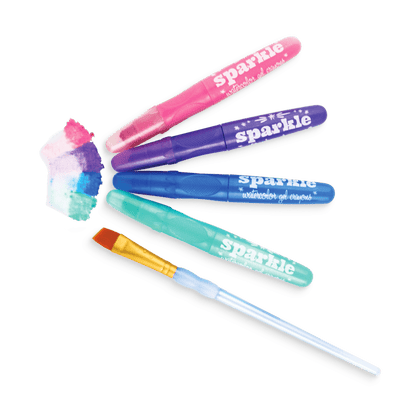 Rainbow Sparkle Metallic Gel Crayons OOLY Lil Tulips