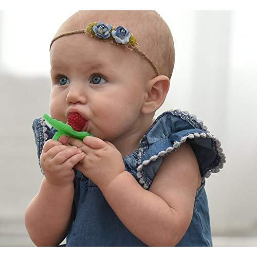 RaZberry Silicone Teether - Mint RazBaby RazBaby Lil Tulips