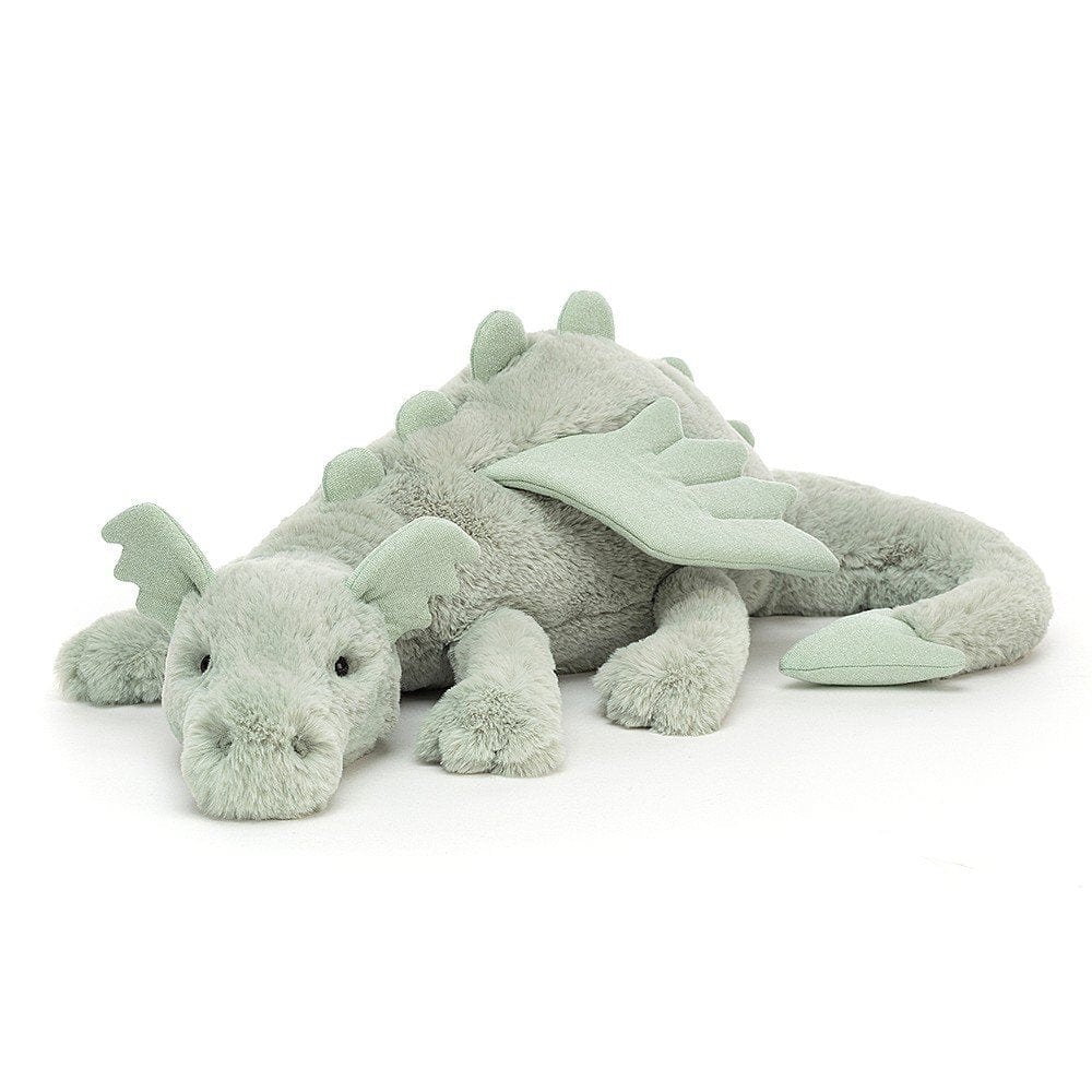 Sage Dragon Huge JellyCat Lil Tulips