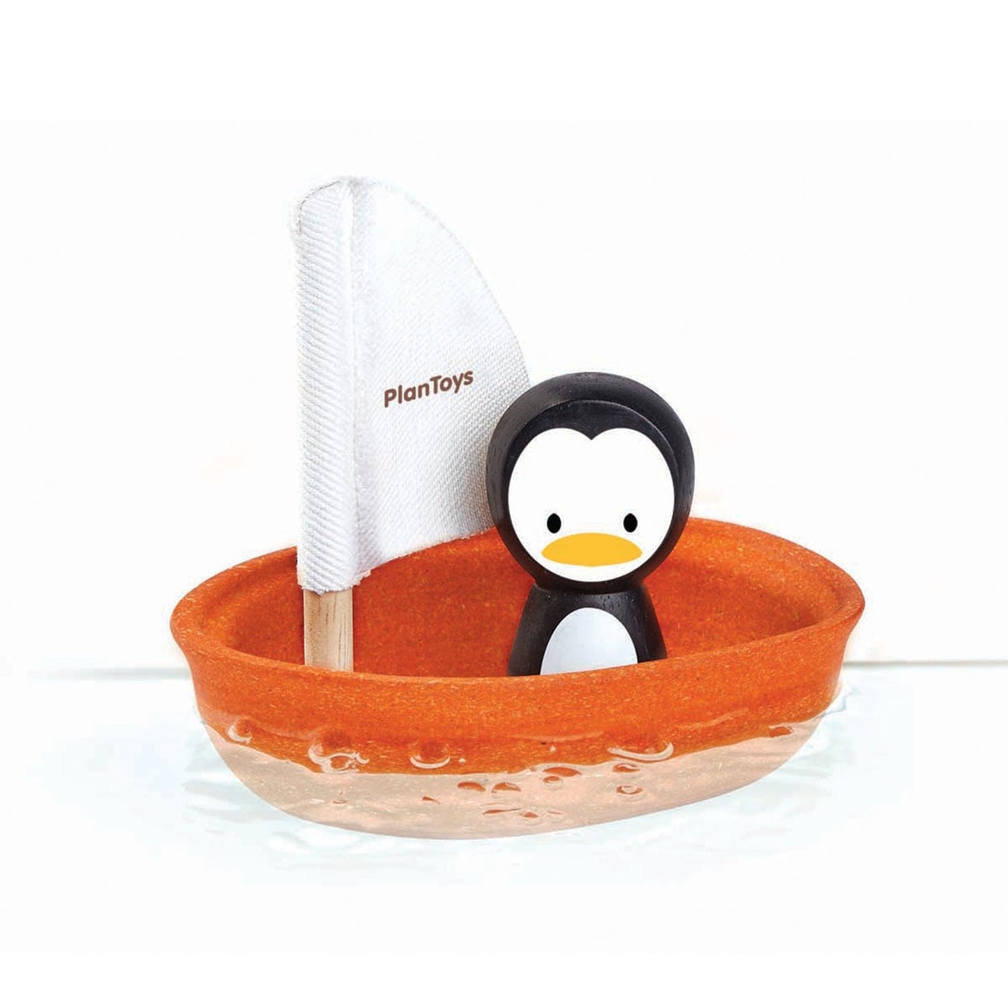 Sailing Boat Penguin Plan Toys Lil Tulips