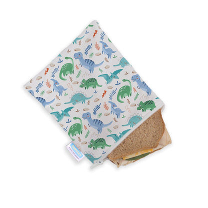 Sandwich & Snack Bag - Classic Jurassic Thirsties Lil Tulips