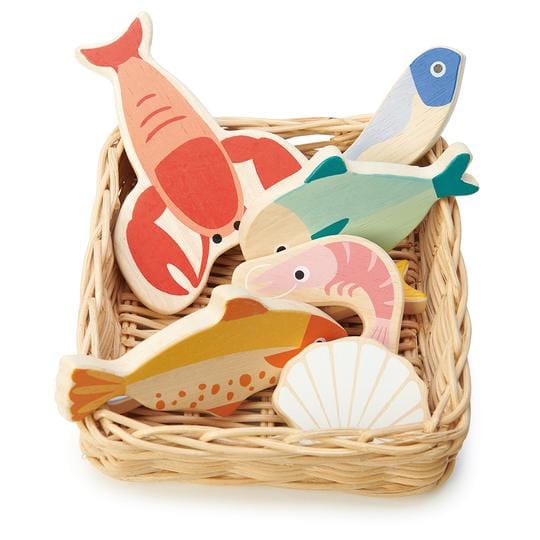 Seafood Basket Tender Leaf Lil Tulips