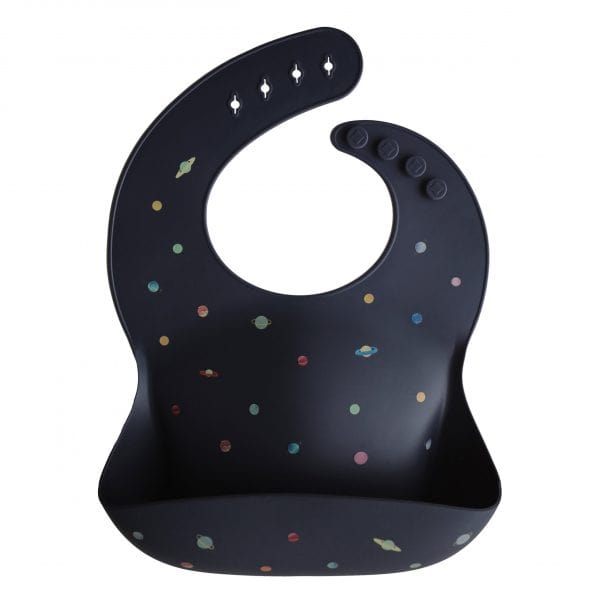 Silicone Baby Bib (Planets) Mushie Lil Tulips