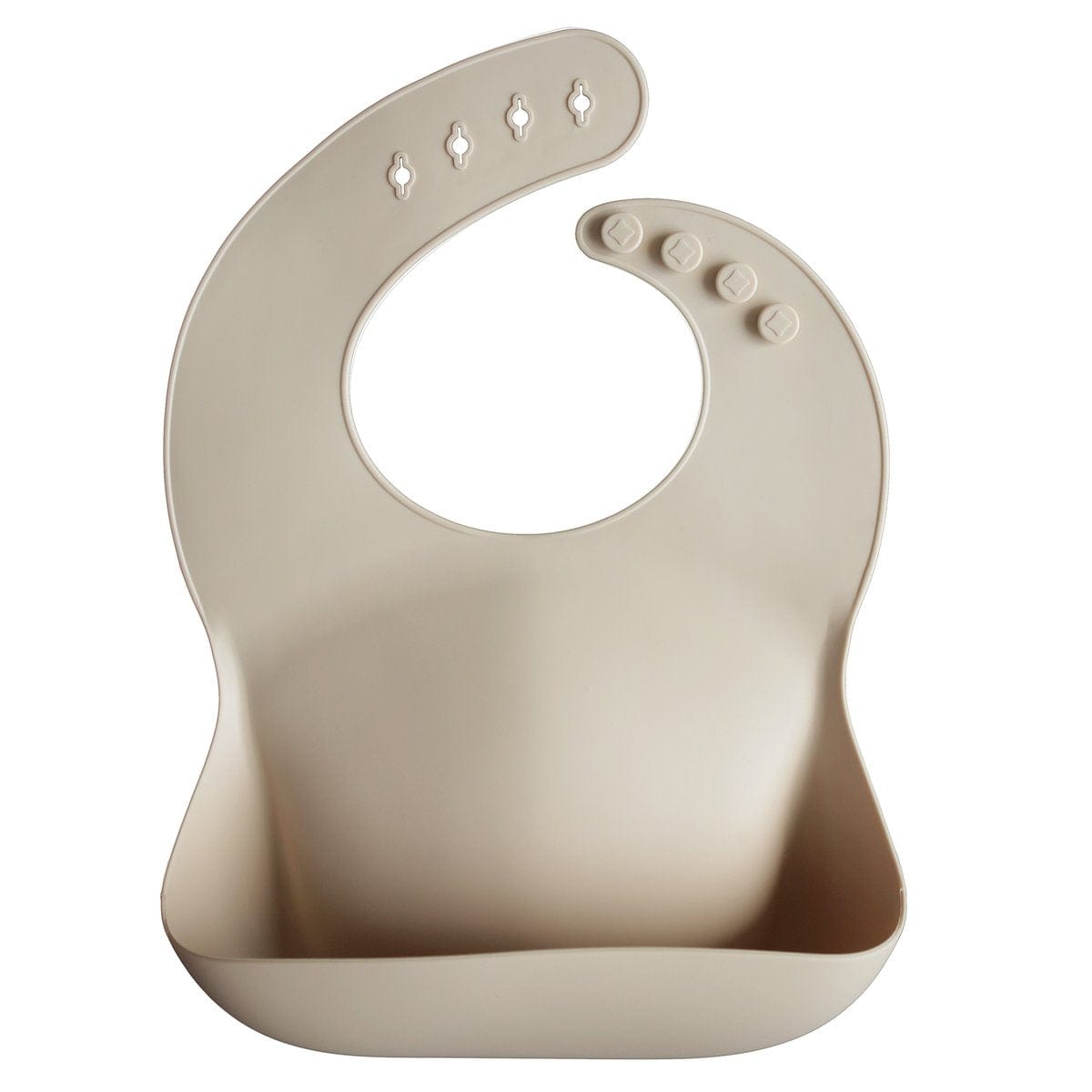 Silicone Baby Bib (Shifting Sand) Mushie Lil Tulips