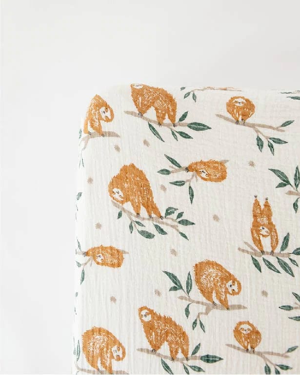 Slow Living Crib Sheet Clementine Kids Lil Tulips