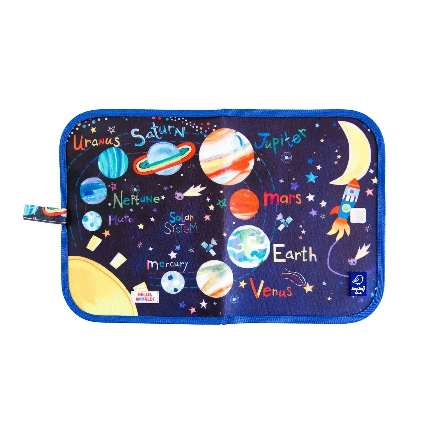 Solar System Chalkboard Activity Mat Jaq Jaq Bird Lil Tulips