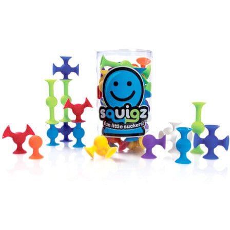 Squigz Starter Pack [24 pieces] Fat Brain Toys Lil Tulips