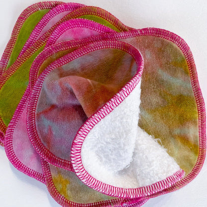 Strawberry Kiwi Smoothie 6-pack Tie Dye Organic Wipes Rainbow Waters Lil Tulips