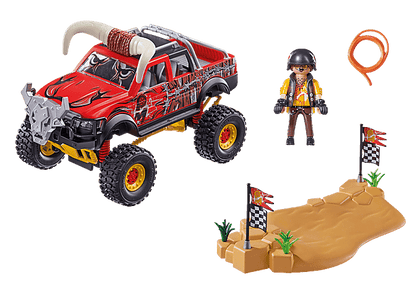 Stunt Show Bull Monster Truck Playmobil Lil Tulips