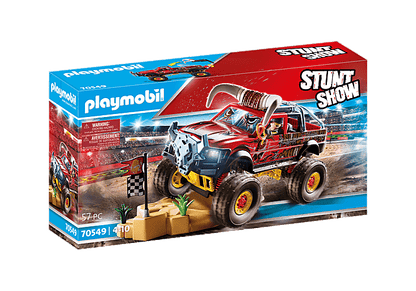 Stunt Show Bull Monster Truck Playmobil Lil Tulips