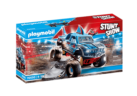 Stunt Show Shark Monster Truck Playmobil Lil Tulips