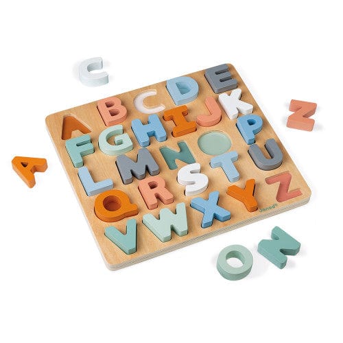 Sweet Cocoon Alphabet Puzzle Janod Lil Tulips