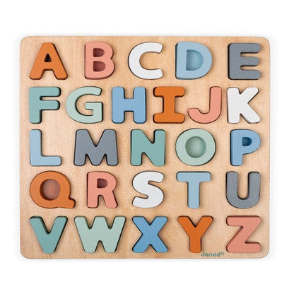 Sweet Cocoon Alphabet Puzzle Janod Lil Tulips