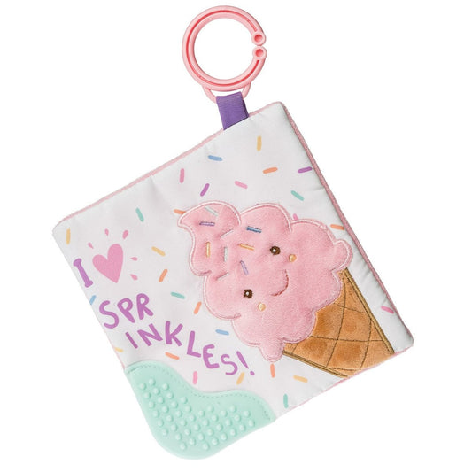 Sweet Soothie Sprinkles Ice Cream Crinkle Teether Mary Meyer Lil Tulips