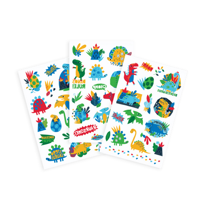 Tattoo Palooza Temporary Tattoos: Dino Days OOLY Lil Tulips