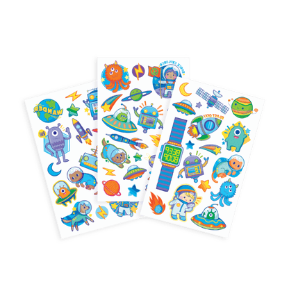 Tattoo Palooza Temporary Tattoos: Space Explorer OOLY Lil Tulips