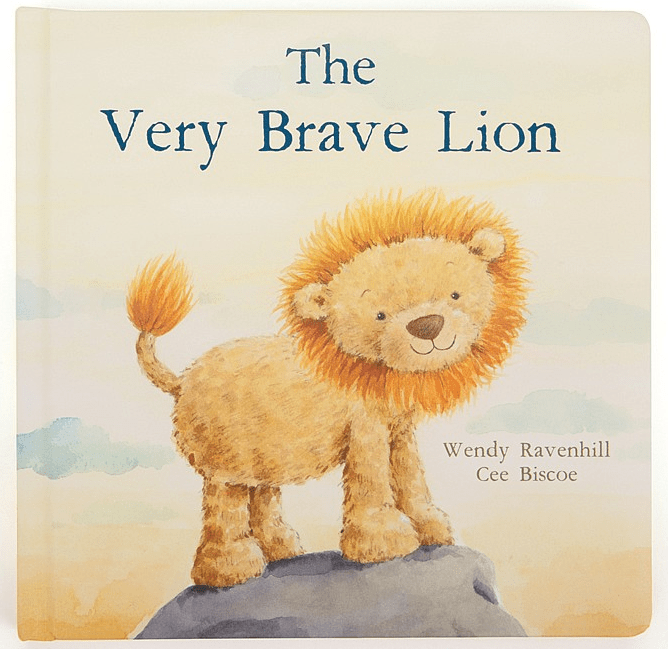 The Very Brave Lion Book JellyCat Lil Tulips