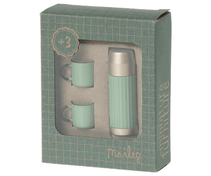 Thermos and Cups - Mint Maileg Lil Tulips