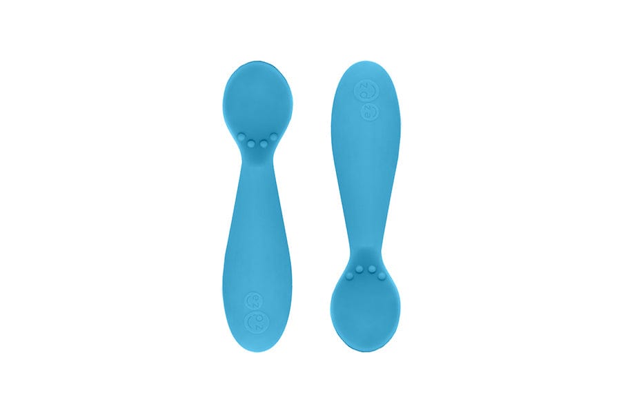 Tiny Spoon in Blue Twin-Pack Ezpz Lil Tulips