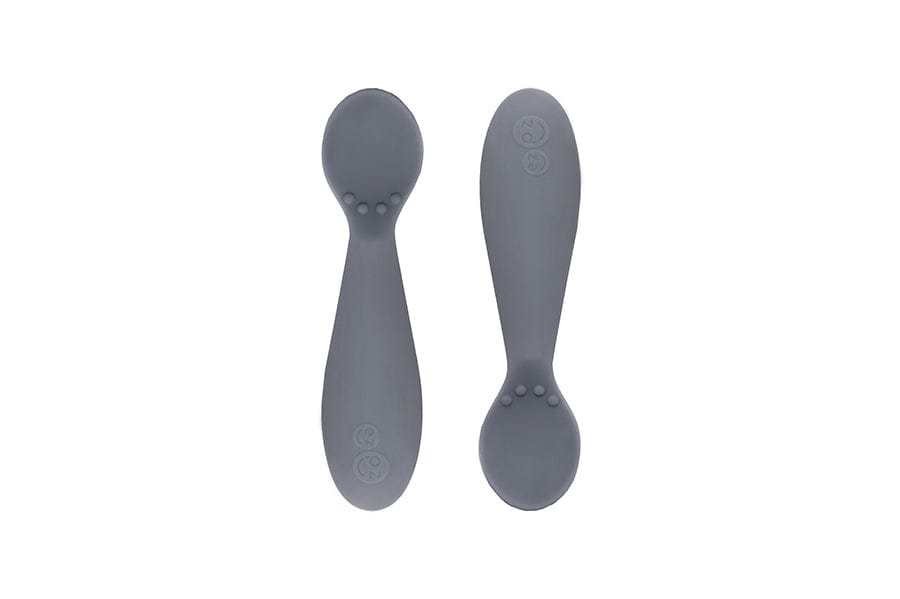 Tiny Spoon in Gray Twin-Pack Ezpz Lil Tulips