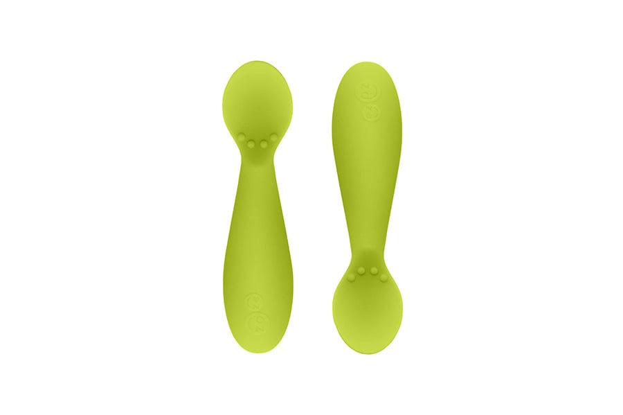 Tiny Spoon in Lime Twin-Pack Ezpz Lil Tulips