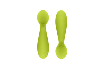 Tiny Spoon in Lime Twin-Pack Ezpz Lil Tulips